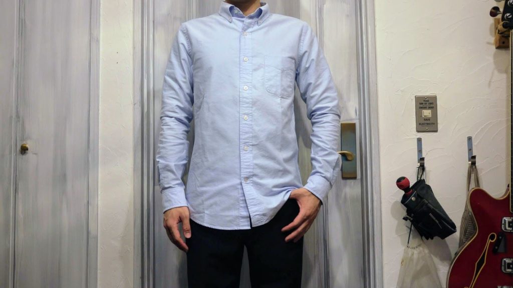 ZOZOシャツ着用・正面